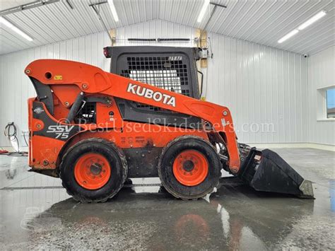 2017 kubota skid steer|kubota ssv75 for sale.